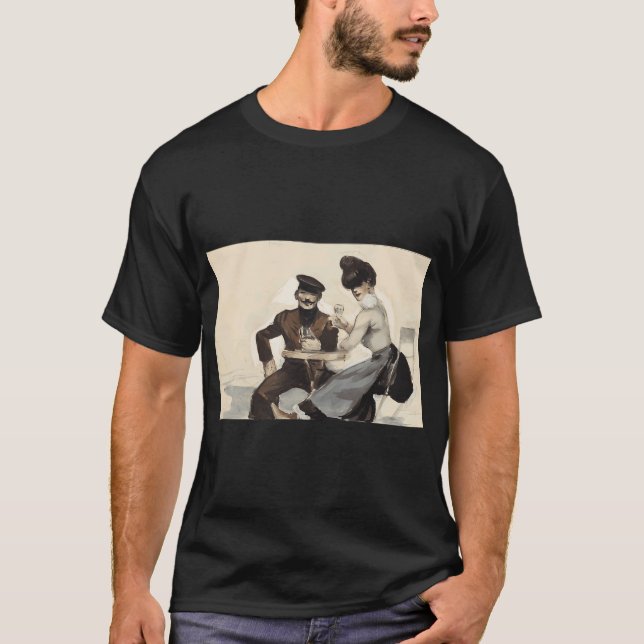 Apotek 1927 Edward Hopper T Shirt (Framsida)