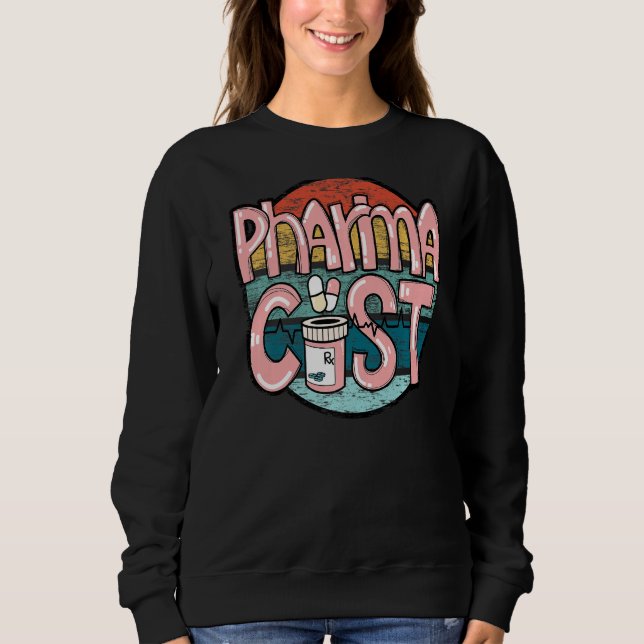apotek apotekare farmaceut tekniker assistent t shirt (Framsida)