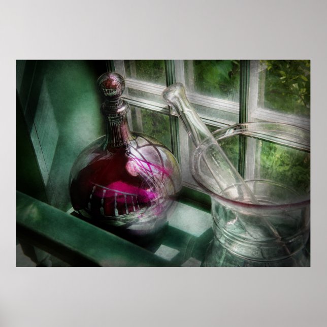 Apotek - apotekaren är öppen poster (Framsidan)