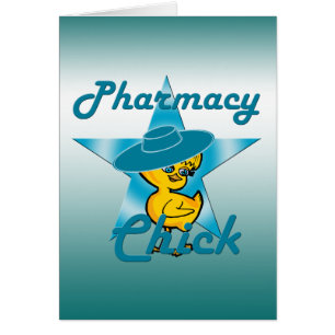 Apotek Chick nr 7 Hälsningskort