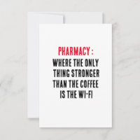 Apotek: där det enda saken är starkare än det