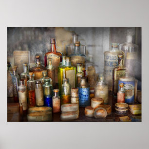 Apotek - för alla dina Aches & Pains Poster