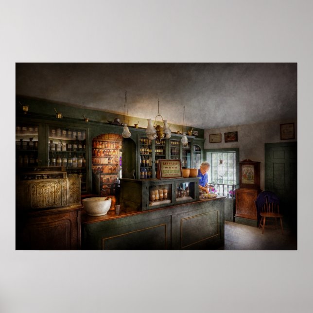 Apotek - Förlagsförberedelser Poster (Framsidan)