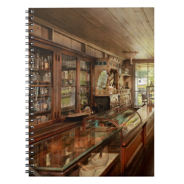 Apotek - Från soda till medicin Anteckningsbok (Framsidan)