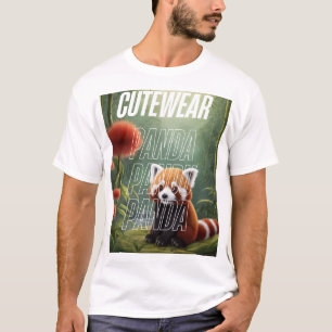 Apotek i Blommigt Garden - Cute panda sthe T Shirt
