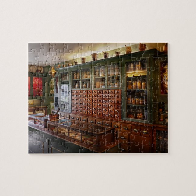 Apotek - jag är tillbaka om en minut pussel (Horisontell)