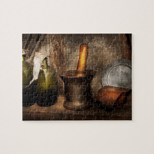 Apotek - Pestle - Hemmabehandling Pussel (Horisontell)