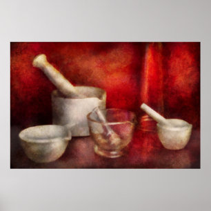Apotek - Pestle - Oändlig variation Poster