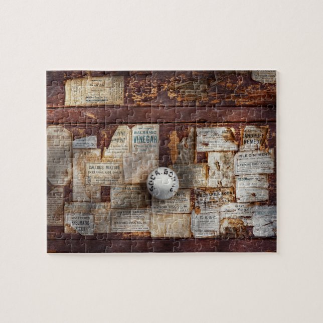 Apotek - tidens tecken pussel (Horisontell)