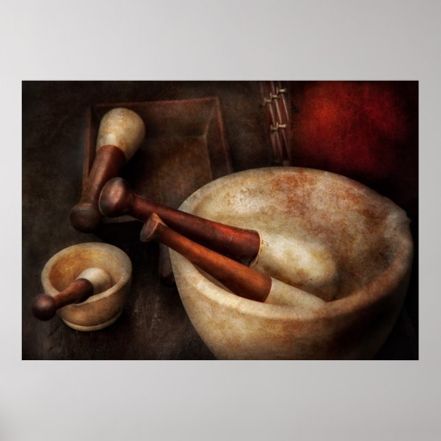 Apotek - Tillbaka till malningen Poster (Framsidan)