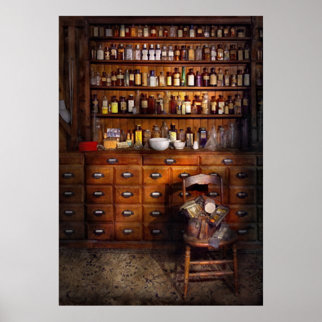 Apotekär - Bara det vanliga valet Poster (Framsidan)