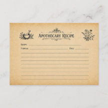 Apotekar Box Receptkort