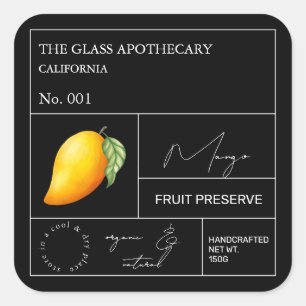 Apotekar Mango Etikett