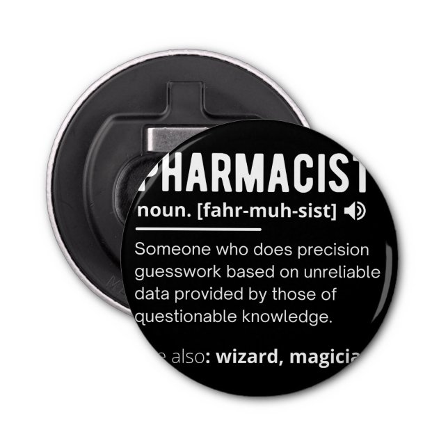 apotekare flasköppnare (Framsidan)