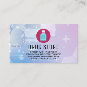 Apotekare Medicinpiller Hälsa Visitkort