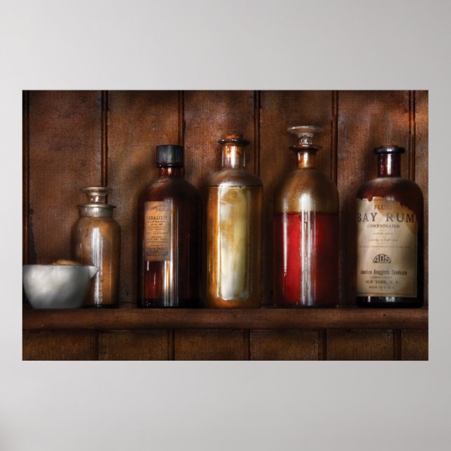 Apotekare - Medicinska Elixirer Poster (Framsidan)