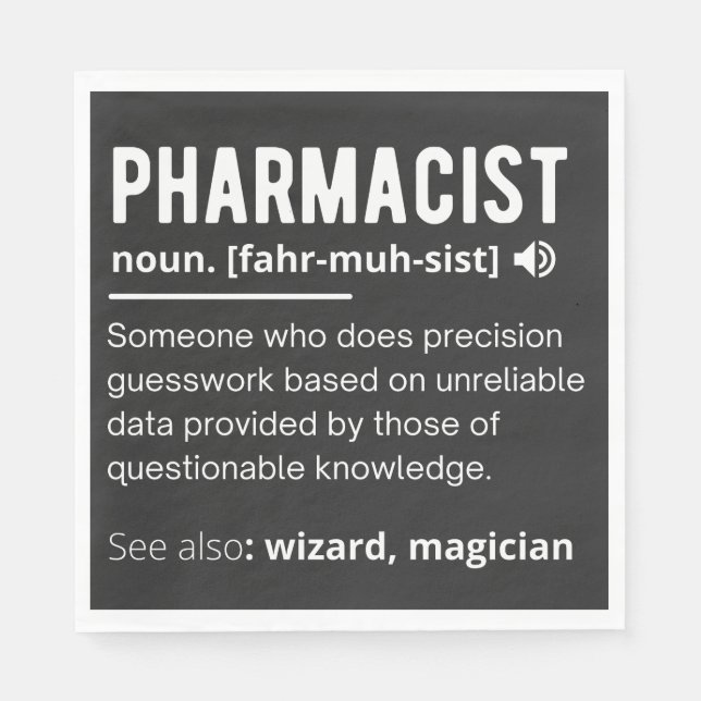 apotekare pappersservett (Framsidan)