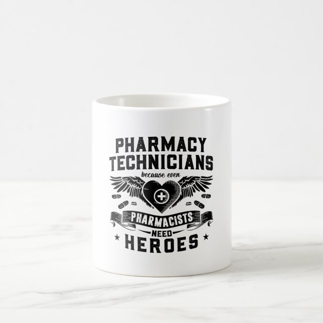 Apotekare Tekniker för farmaceutisk teknik Kaffemugg (Center)