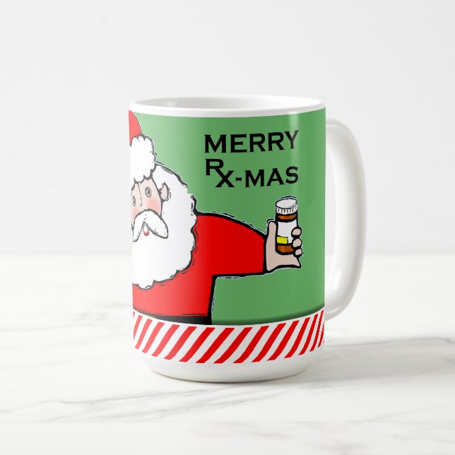 Apotekarens julpresenter kaffemugg (Framsida höger)