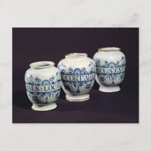 Apotekärernas burk, c.1740 vykort
