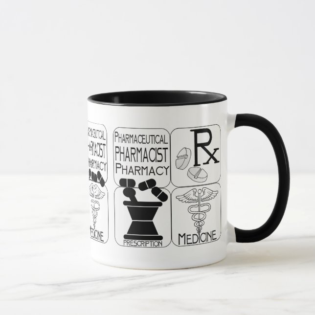 ApotekPharmacistLOGOTYP Mugg (Höger)
