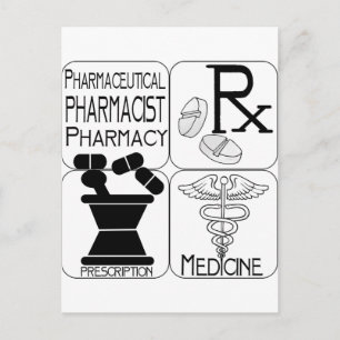 ApotekPharmacistLOGOTYP Vykort