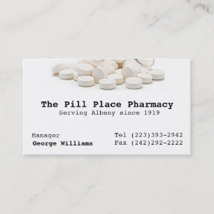 ApotekPharmacistvisitkort Visitkort
