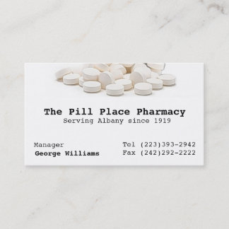 ApotekPharmacistvisitkort Visitkort