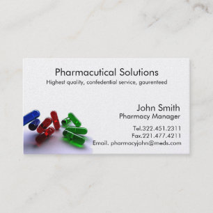 ApotekPharmacistvisitkort Visitkort