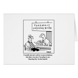 Apotekrådgivning Hälsningskort