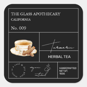 Apoteks Gurkmeja Örtete Etikett