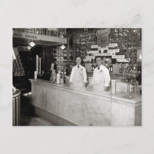 Apoteksglassbar, 1921 vykort