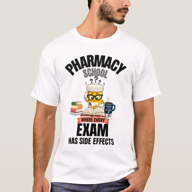 Apotekshumör T Shirt (Framsida)