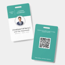 Apotekspersonal Foto-ID-kort Licensierad Apotekare