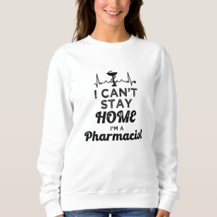 apotekspersonal Jag kan inte stanna hemma T Shirt