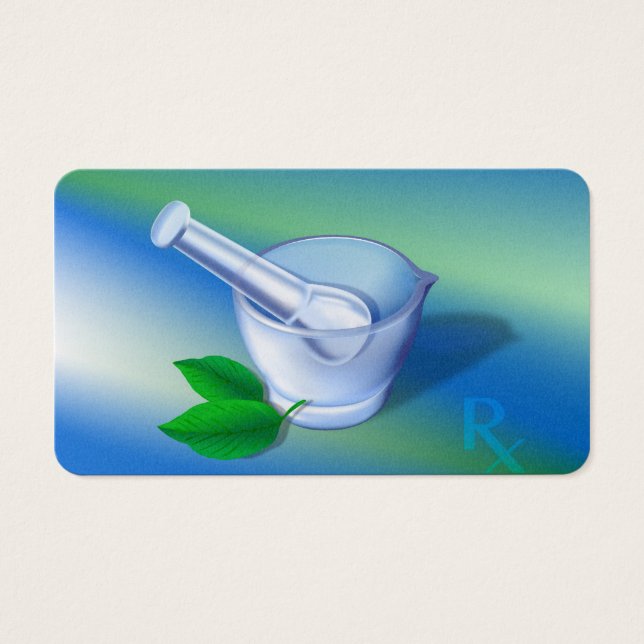 Apotekssymbol Visitkort (Framsidan)