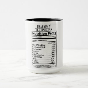 Apotekstekniker Näringsfakta Mugg