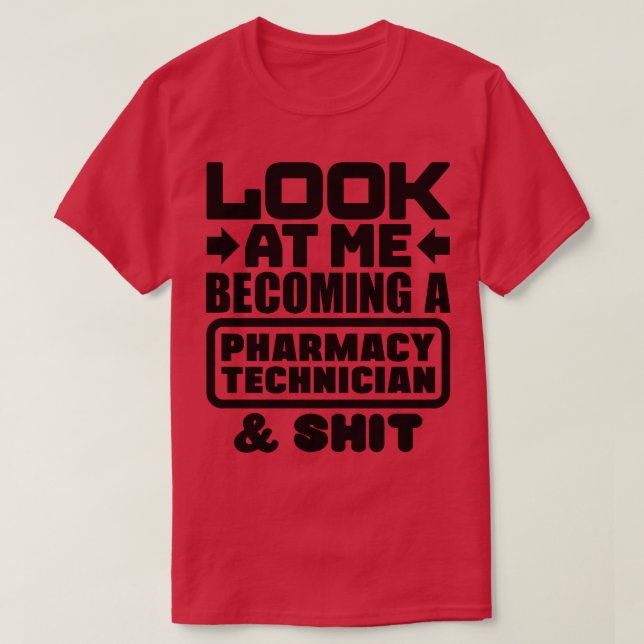 apotekstekniker Studenten T Shirt (Design framsida)