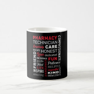 apotekstekniker Tech Medicine Pharmacine Quote Kaffemugg