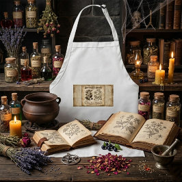 Apoteksträdgård Belladonna Förkläde