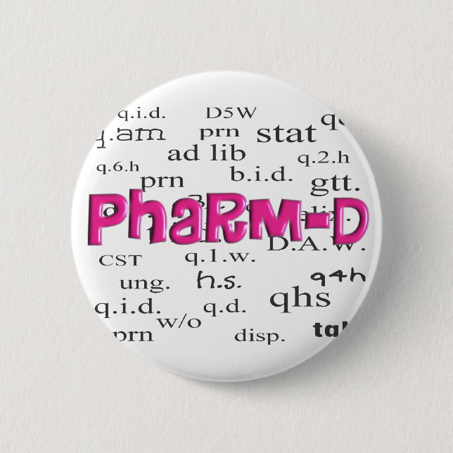 ApotekstudentPharm-D gåvor Knapp (Framsida)
