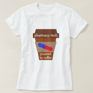 ApotekTech som drivas av kaffe T Shirt