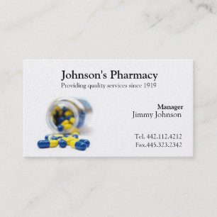 ApotekvisitkortPharmacist Visitkort