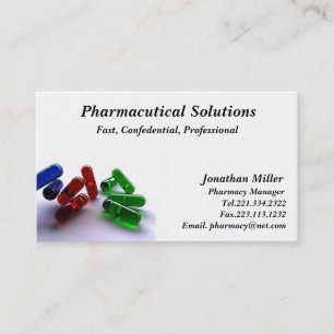 ApotekvisitkortPharmacist Visitkort