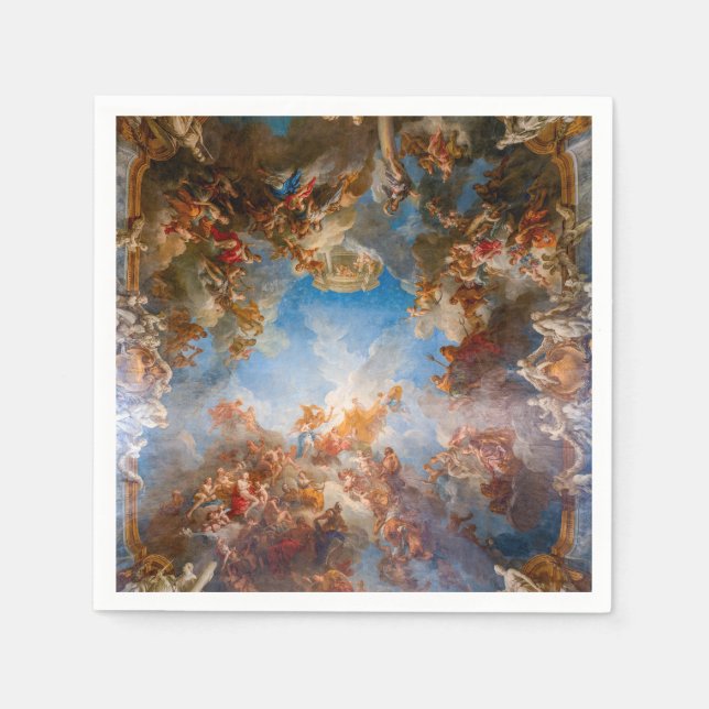 Apoteos av Herkules i Chateau de Versailles Pappersservett (Framsidan)