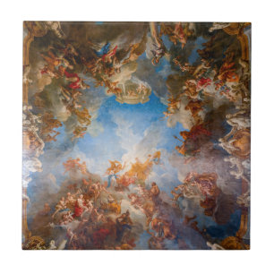 Apoteos hos Hercules i Chateau de Versailles Kakelplatta
