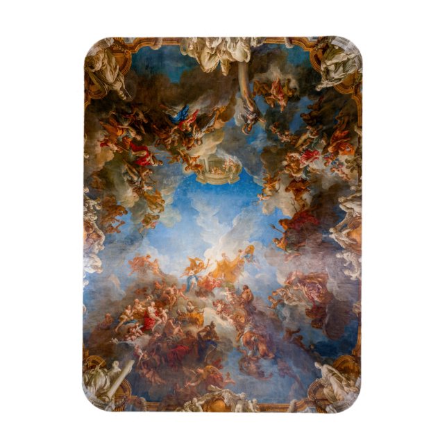 Apoteos hos Hercules i Chateau de Versailles Magnet (Vertikal)