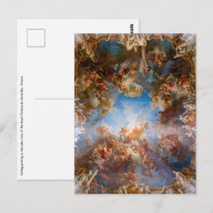 Apoteos hos Hercules i Chateau de Versailles Vykort