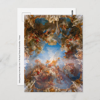 Apoteos hos Hercules i Chateau de Versailles Vykort
