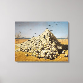 Apoteos i Krig (död och förstörelse) (Döskallar) Canvastryck